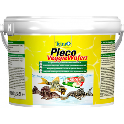 Корм для рыб  Tetra Pleco Veggie Wafers 3.6л (пластинки)