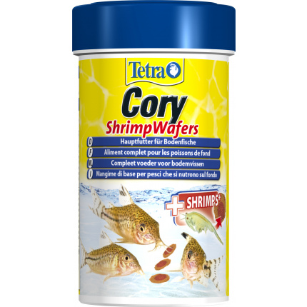 Корм для рыб  Tetra Cory ShrimpWafers 100мл (пластинки)