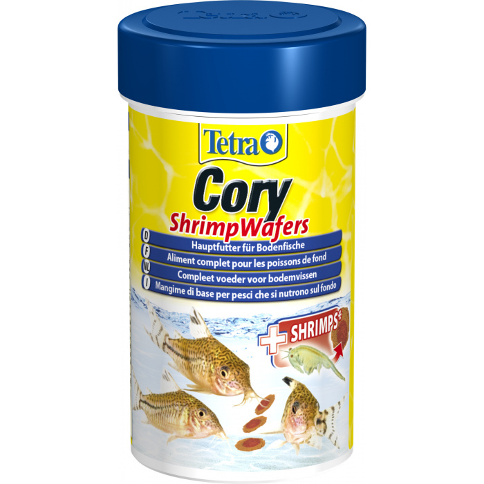 Корм для рыб  Tetra Cory ShrimpWafers 100мл (пластинки)