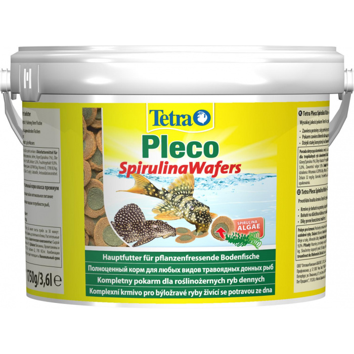 Корм для рыб  Tetra Pleco Spirulina Wafers 3.6л (пластинки)