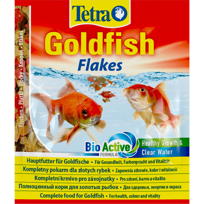 Корм для рыб  Tetra Goldfish Flakes 12г (хлопья)