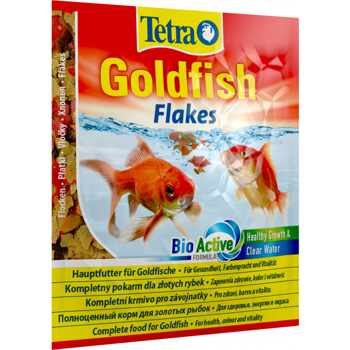 Корм для рыб  Tetra Goldfish Flakes 12г (хлопья)