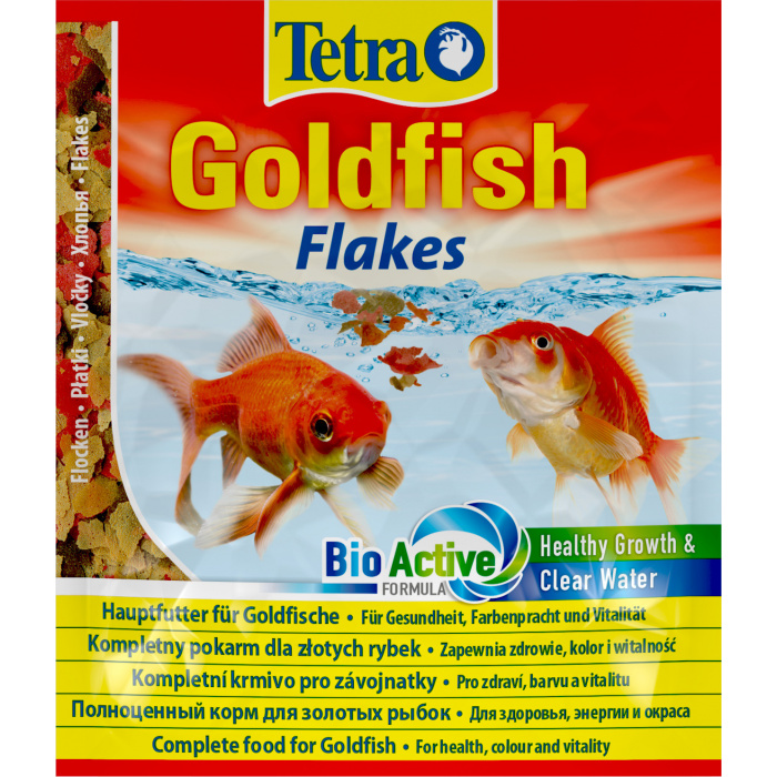 Корм для рыб  Tetra Goldfish Flakes 12г (хлопья)