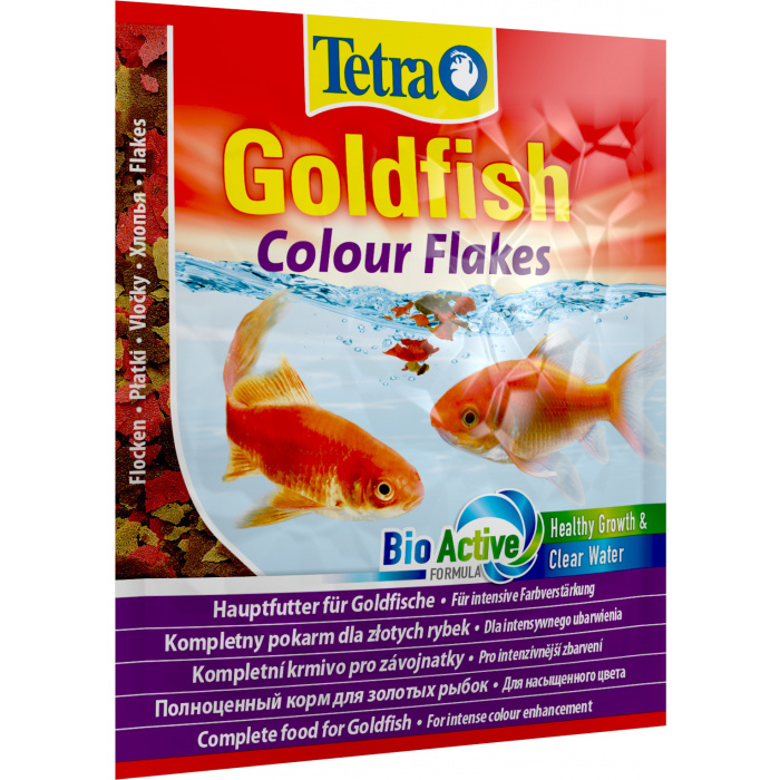 Корм для рыб  Tetra Goldfish Colour Flakes 12г (хлопья)