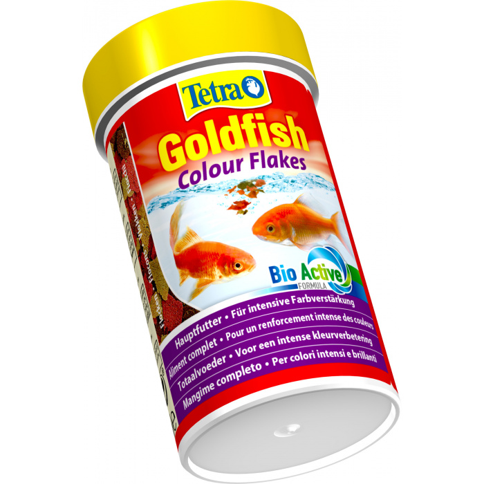 Корм для рыб  Tetra Goldfish Colour Flakes 100мл (хлопья)