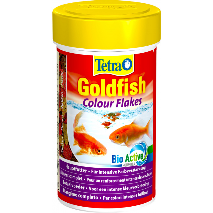 Корм для рыб  Tetra Goldfish Colour Flakes 100мл (хлопья)