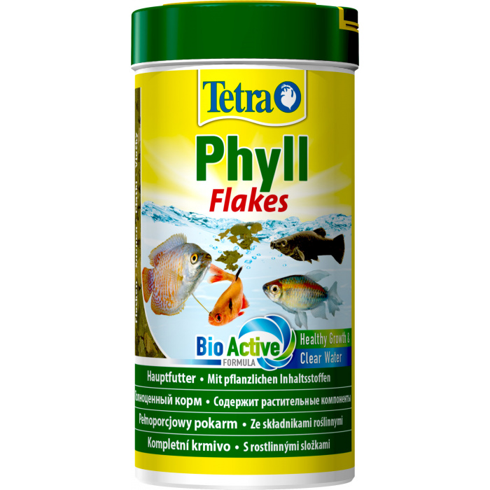 Корм для рыб  Tetra Phyll Flakes 250мл (хлопья)