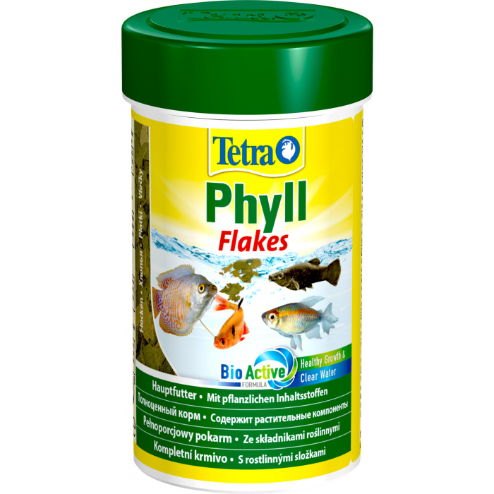 Корм для рыб  Tetra Phyll Flakes 100мл (хлопья)