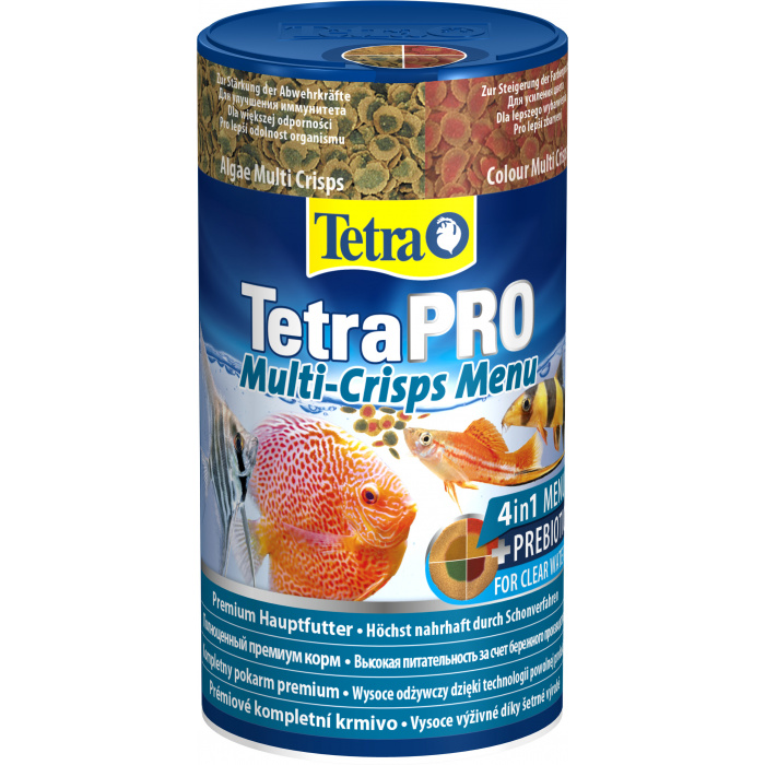 Корм для рыб  Tetra TetraPRO Menu Multi-Crisps 250мл (чипсы)