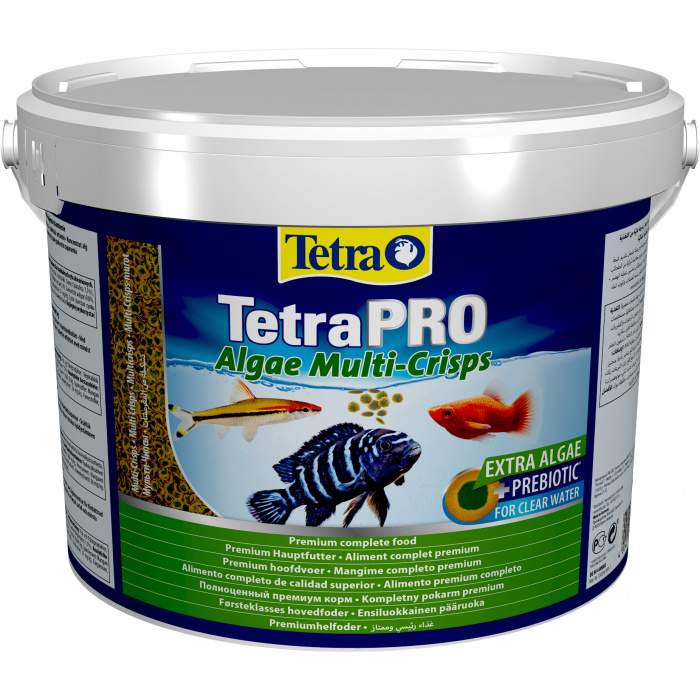 Корм для рыб  Tetra TetraPRO Algae Multi-Crisps 10л (чипсы)