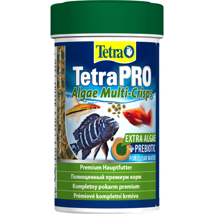 Корм для рыб  Tetra TetraPRO Algae Multi-Crisps 100мл (чипсы)