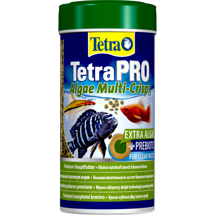 Корм для рыб  Tetra TetraPRO Algae Multi-Crisps 250мл (чипсы)