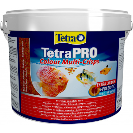 Корм для рыб  Tetra TetraPRO Colour Multi-Crisps 10л (чипсы)