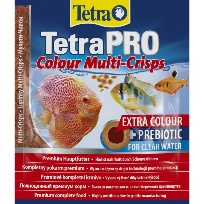 Корм для рыб  Tetra TetraPRO Colour Multi-Crisps 12г (чипсы)