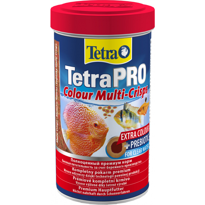 Корм для рыб  Tetra TetraPRO Colour Multi-Crisps 500мл (чипсы)