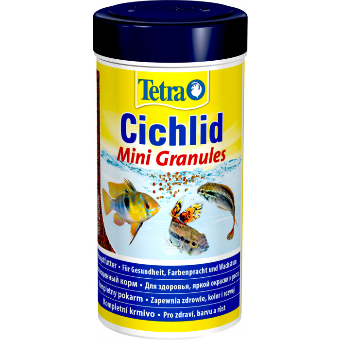 Корм для рыб  Tetra Cichlid Granules Mini 250мл (гранулы мелкие)