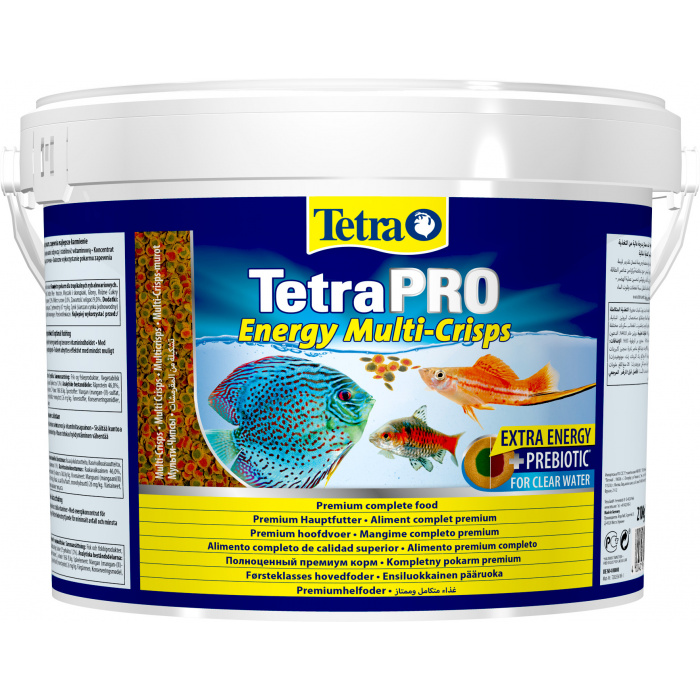 Корм для рыб  Tetra TetraPRO Energy Multi-Crisps 10л (чипсы)