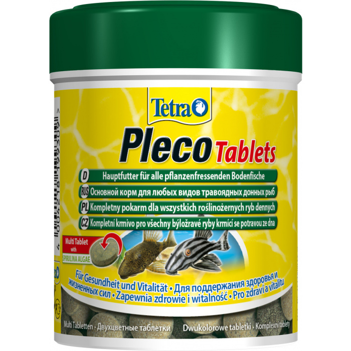 Корм для рыб  Tetra Pleco Tablets 275таб.