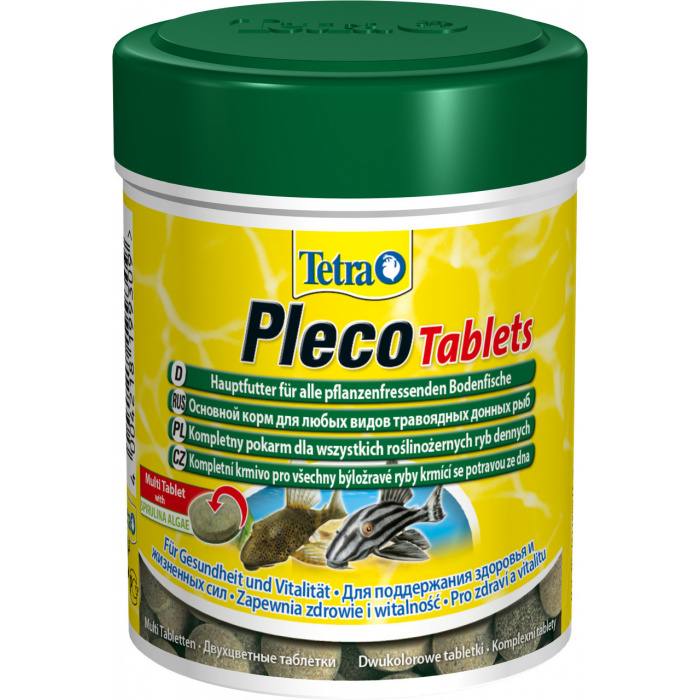 Корм для рыб  Tetra Pleco Tablets 275таб.