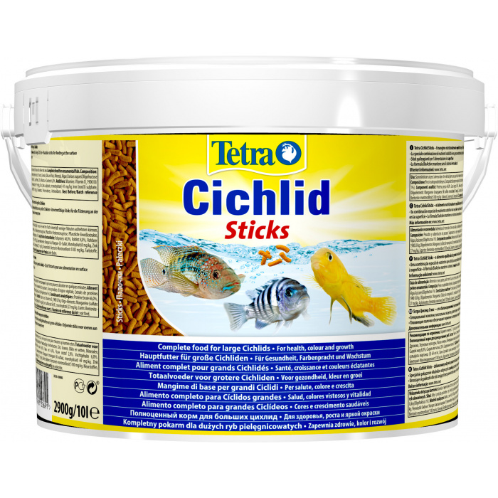 Корм для рыб  Tetra Cichlid Sticks 10л (палочки)