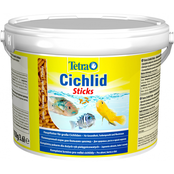 Корм для рыб  Tetra Cichlid Sticks 3.6л (палочки)