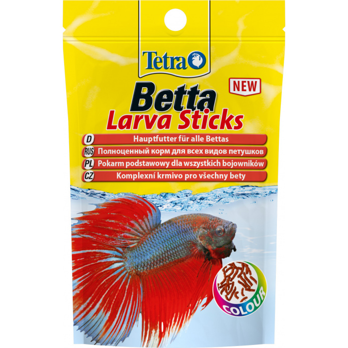 Корм для рыб  Tetra Betta Larva Sticks 5г (палочки)