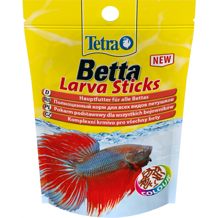 Корм для рыб  Tetra Betta Larva Sticks 5г (палочки)