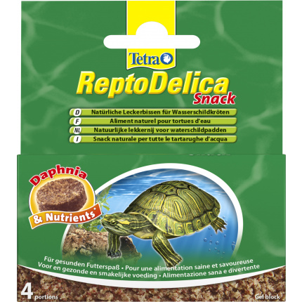 Лакомство для рептилий Tetra ReptoDelica Snack 4x12г (блок геля)