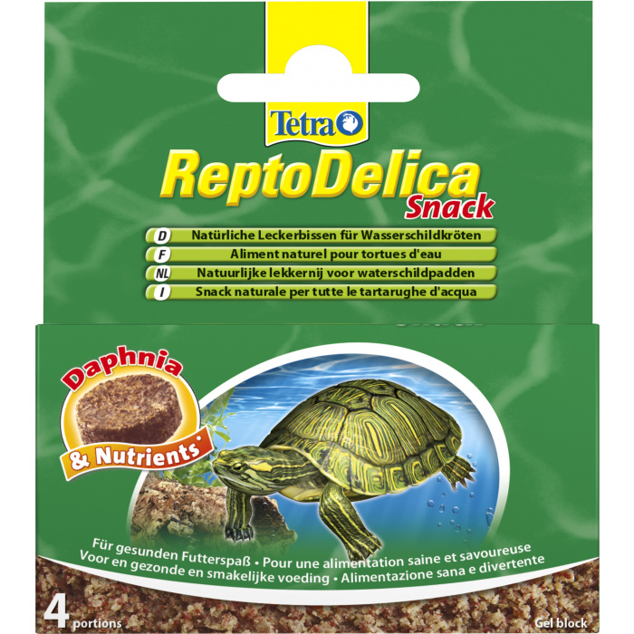 Лакомство для рептилий Tetra ReptoDelica Snack 4x12г (блок геля)