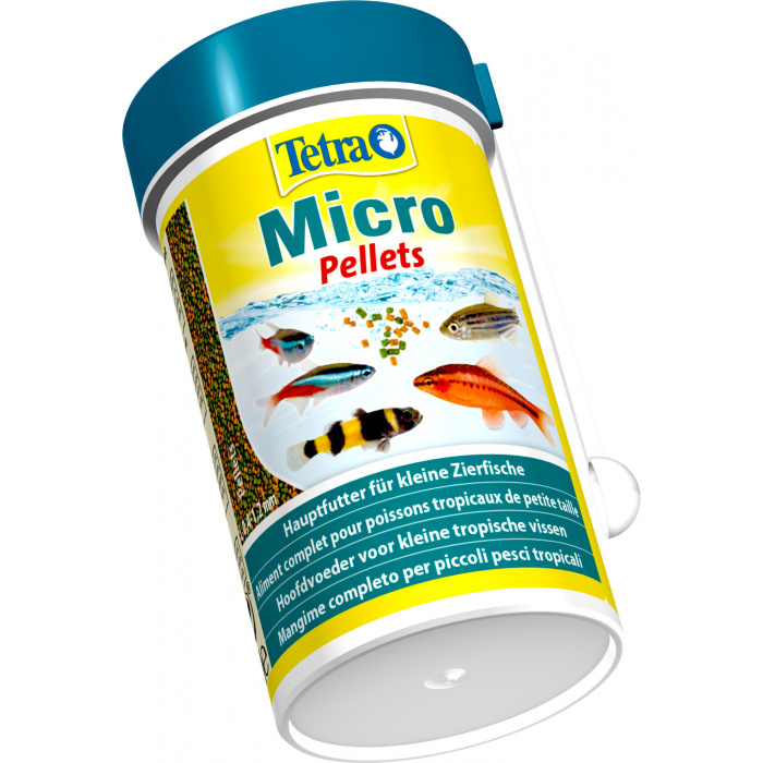 Корм для рыб  Tetra Micro Pellets 100мл (шарики)