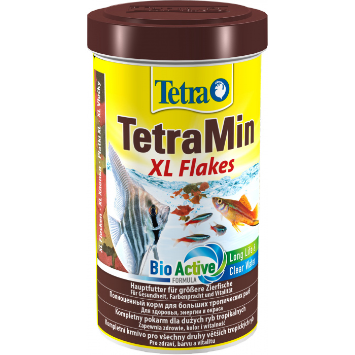 Корм для рыб  Tetra TetraMin Flakes XL 500мл (хлопья крупные)