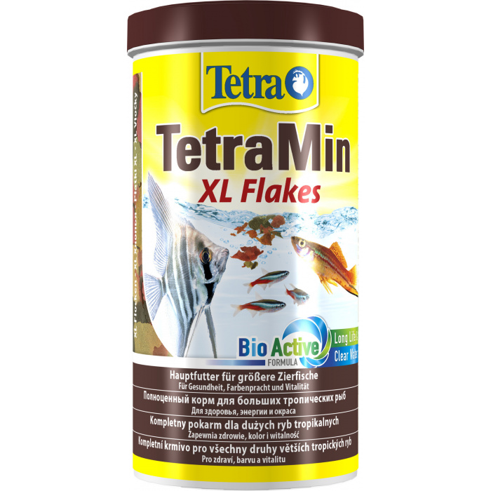 Корм для рыб  Tetra TetraMin Flakes XL 1л (хлопья крупные)