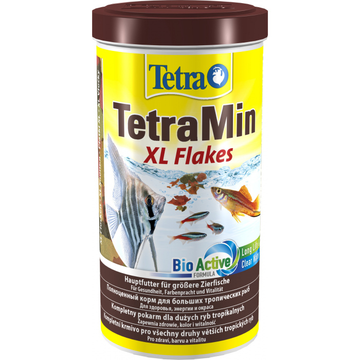 Корм для рыб  Tetra TetraMin Flakes XL 1л (хлопья крупные)