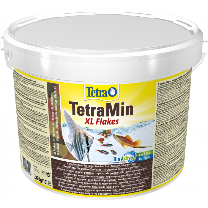 Корм для рыб  Tetra TetraMin Flakes XL 10л (хлопья крупные)