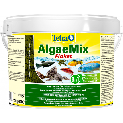 Корм для рыб  Tetra Algae Mix Flakes 10л (хлопья)