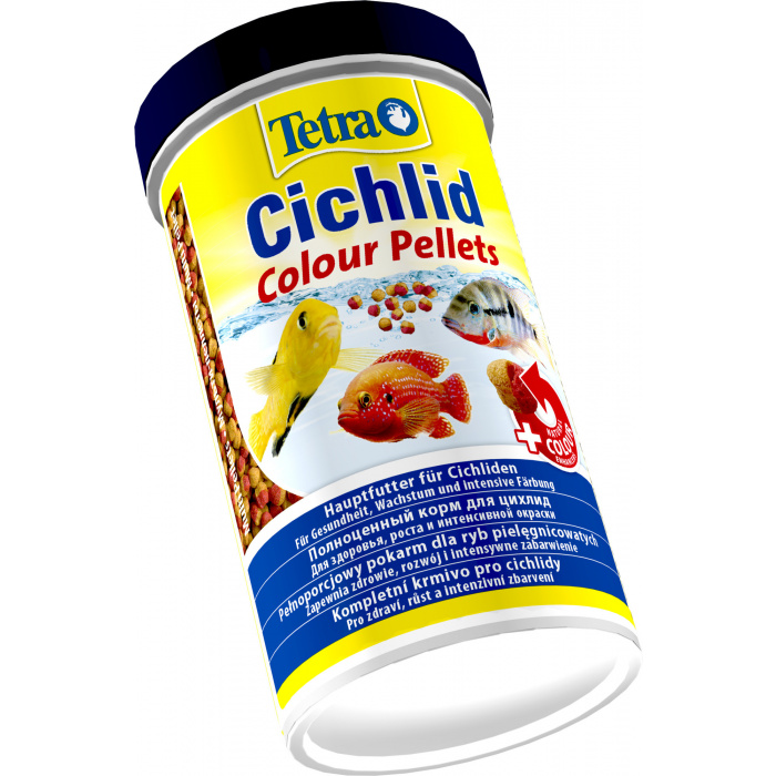 Корм для рыб  Tetra Cichlid Colour Pellets 500мл (шарики)