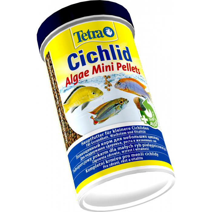 Корм для рыб  Tetra Cichlid Algae Pellets Mini 500мл (шарики мелкие)