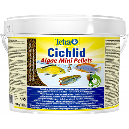 Корм для рыб  Tetra Cichlid Algae Pellets Mini 10л (шарики мелкие)