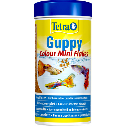 Корм для рыб  Tetra Guppy Colour Mini Flakes 250мл (хлопья мелкие)