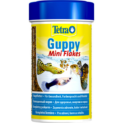 Корм для рыб  Tetra Guppy Mini Flakes 100мл (хлопья мелкие)