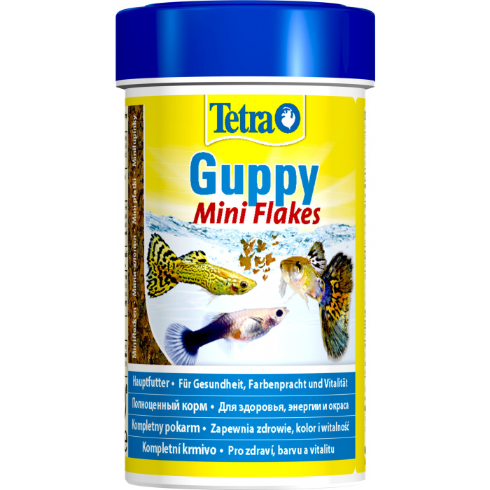 Корм для рыб  Tetra Guppy Mini Flakes 100мл (хлопья мелкие)