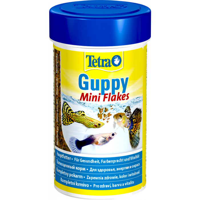 Корм для рыб  Tetra Guppy Mini Flakes 100мл (хлопья мелкие)