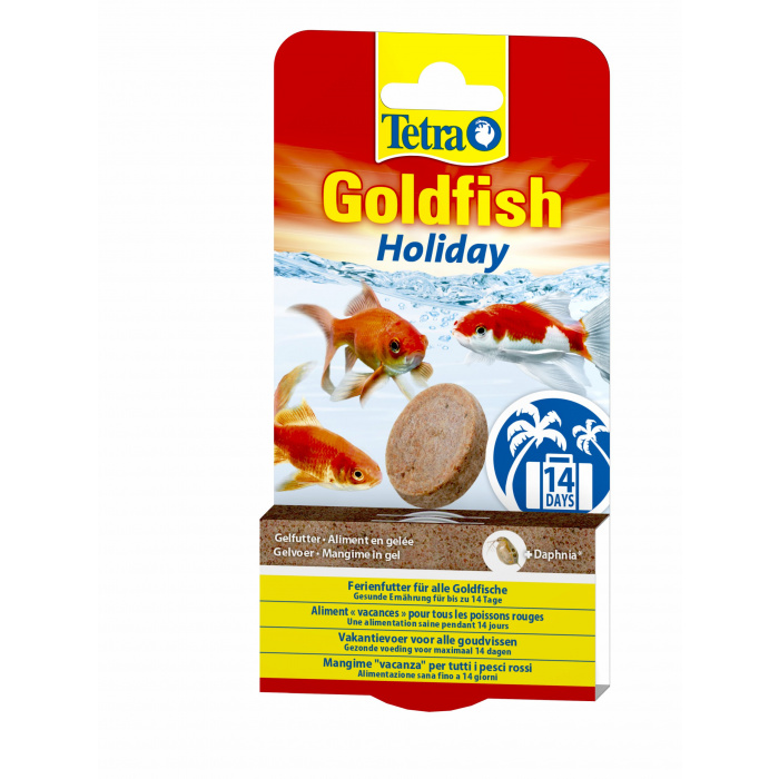 Корм для рыб  Tetra Goldfish Holiday 2х12г (блок желе)