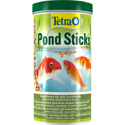 Корм для рыб прудовых Tetra Pond Sticks 1л (палочки, 8-12мм)