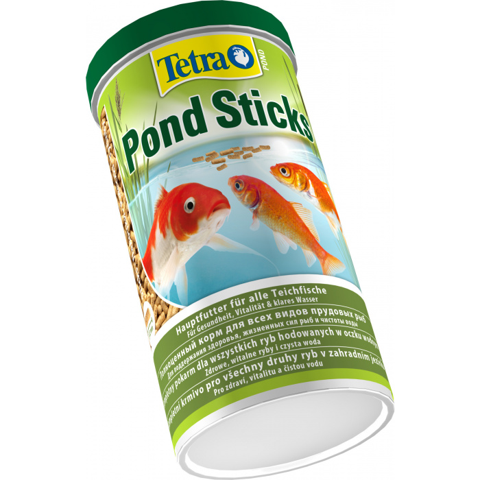 Корм для рыб прудовых Tetra Pond Sticks 1л (палочки, 8-12мм)