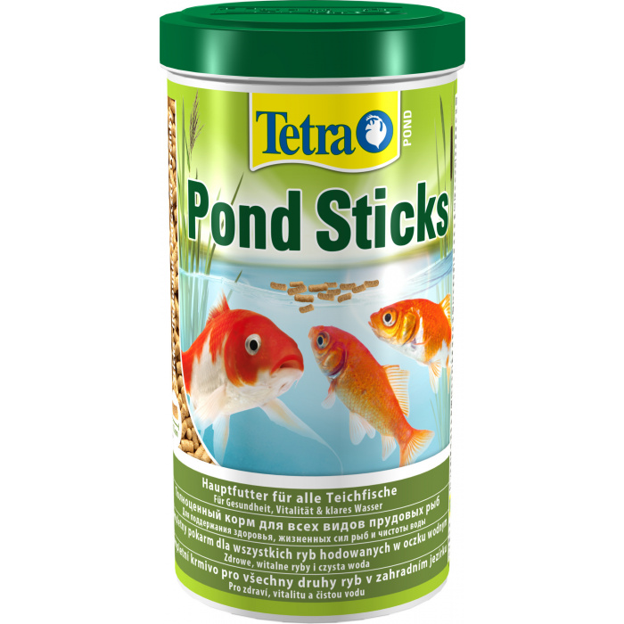 Корм для рыб прудовых Tetra Pond Sticks 1л (палочки, 8-12мм)