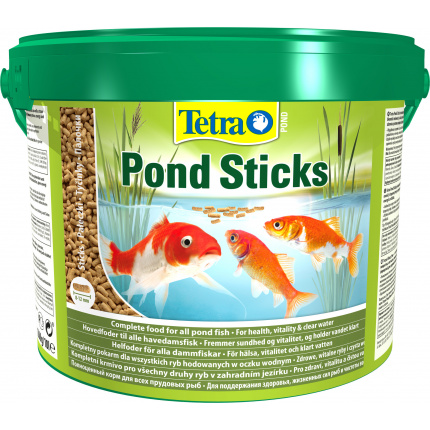 Корм для рыб прудовых Tetra Pond Sticks 10л (палочки, 8-12мм)