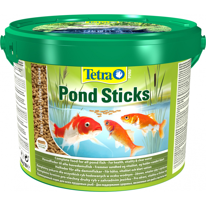 Корм для рыб прудовых Tetra Pond Sticks 10л (палочки, 8-12мм)