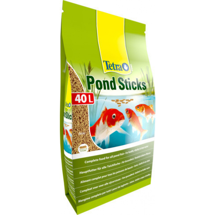 Корм для рыб прудовых Tetra Pond Sticks 40л (палочки, 8-12мм)