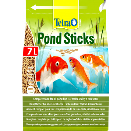 Корм для рыб прудовых Tetra Pond Sticks 7л (палочки, 8-12мм)